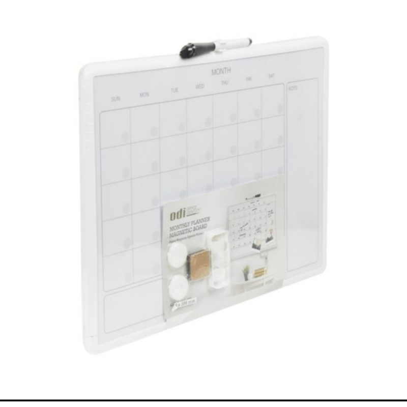 

ODI papan tulis magnet mountly planner/magnetic board
