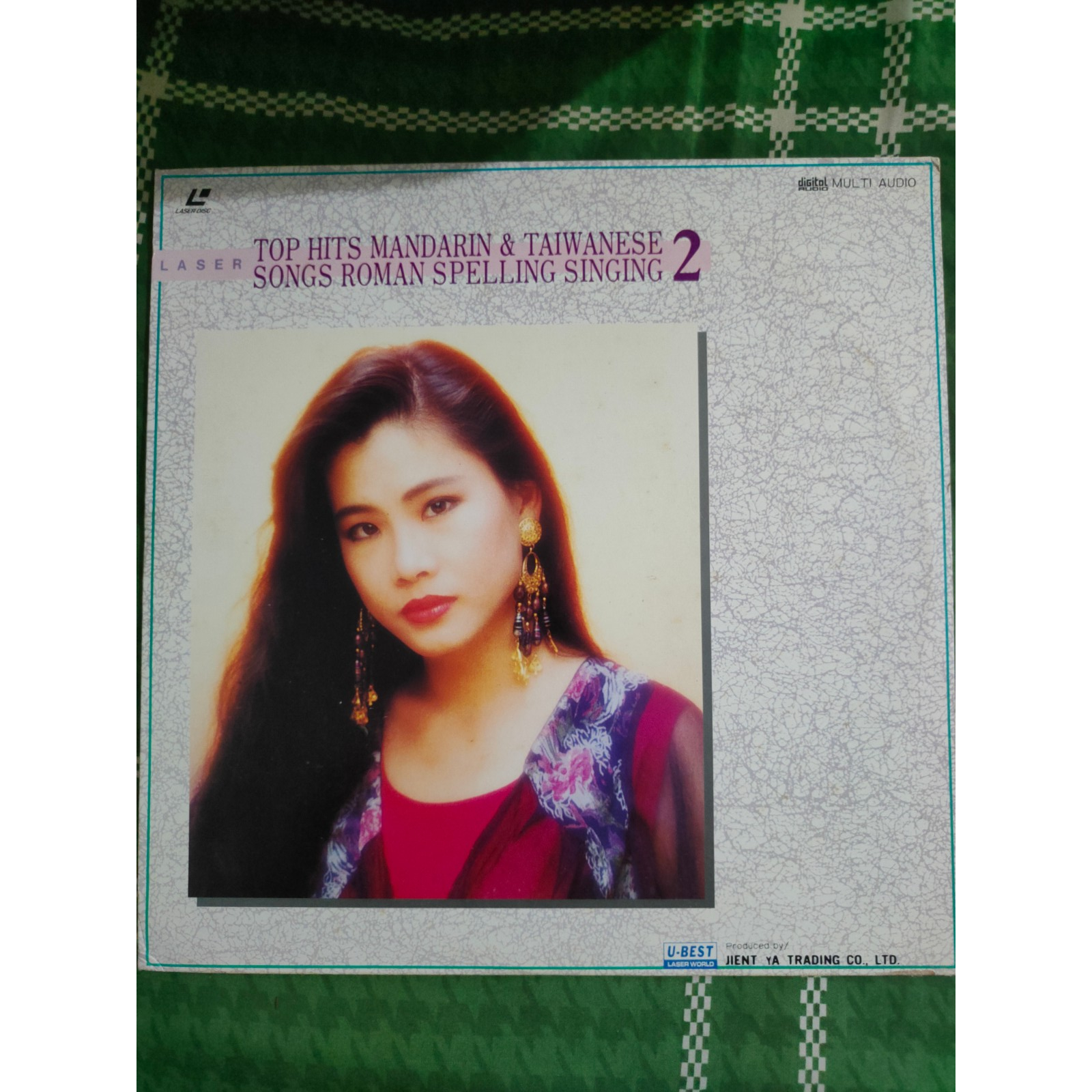 TOP HITS MANDARIN & TAIWANESE SONGS MANDARIN SINGING KARAOKE LASER DISC