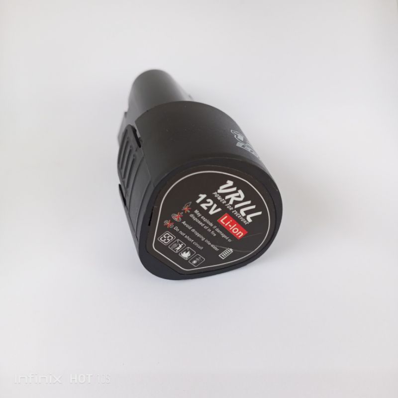 Baterai 12v Vrill Cordless • Generik • Lokal