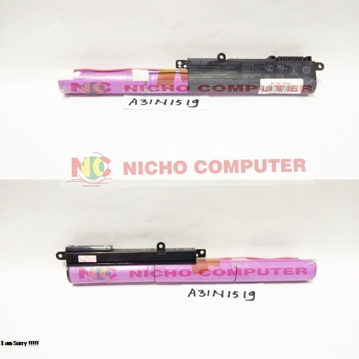 Baterai Laptop Asus X540 X540L X540N X540S X540U X540Y A31N1519