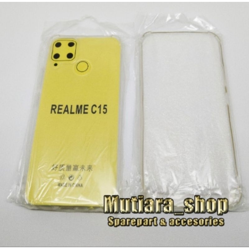 SOFTCASE / ANTI CRACK REALME C15 . CASE SILICON REALME C15