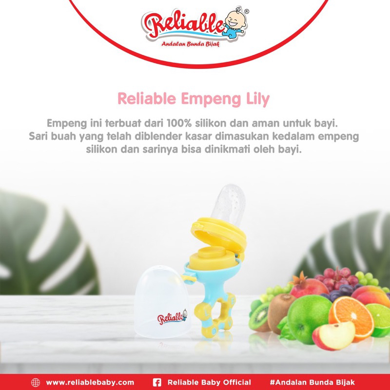 Reliable empeng lily - empeng buah bayi | fruit feeder | perlengkapan mpasi
