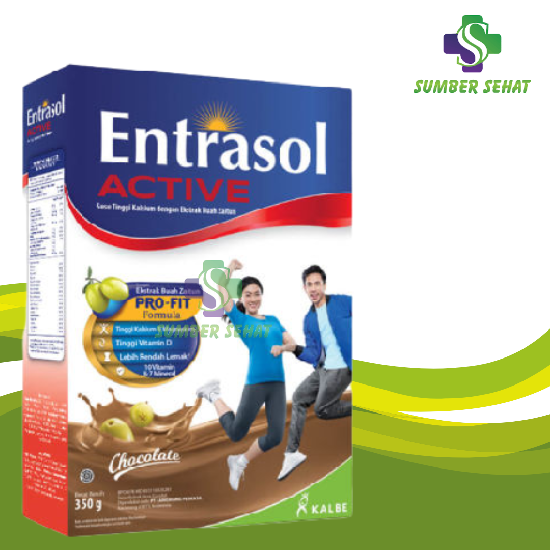 ENTRASOL ACTIVE COKLAT 350 GRAM