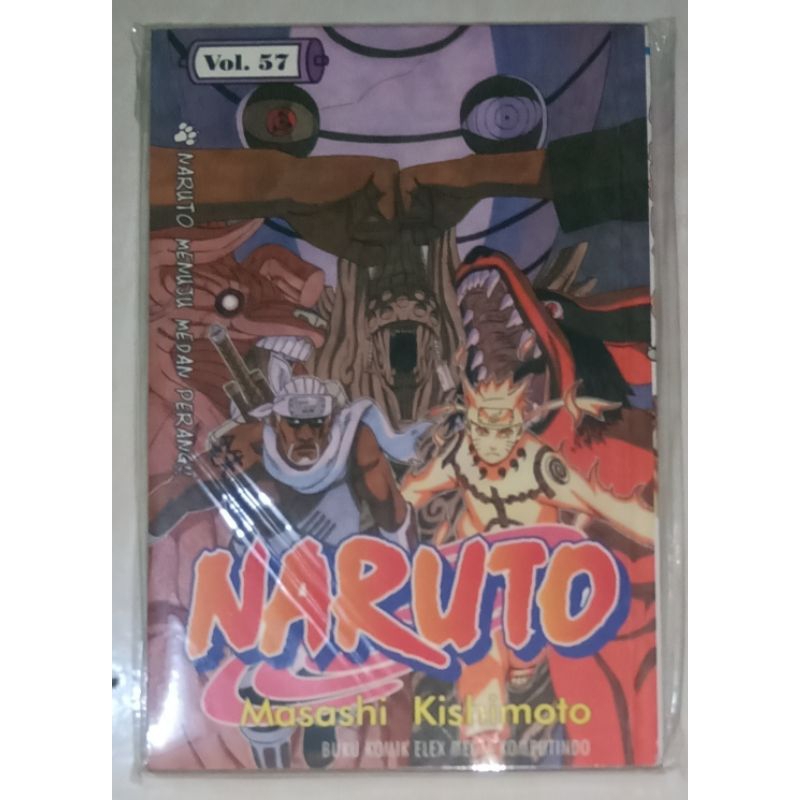 komik Naruto vol 57 original