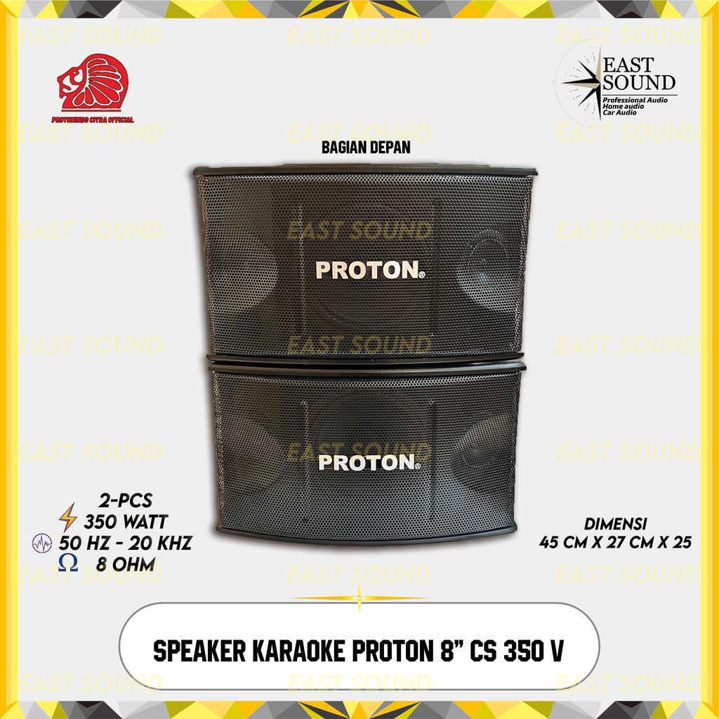 SPEAKER KARAOKE PROTON 8" CS 350 V