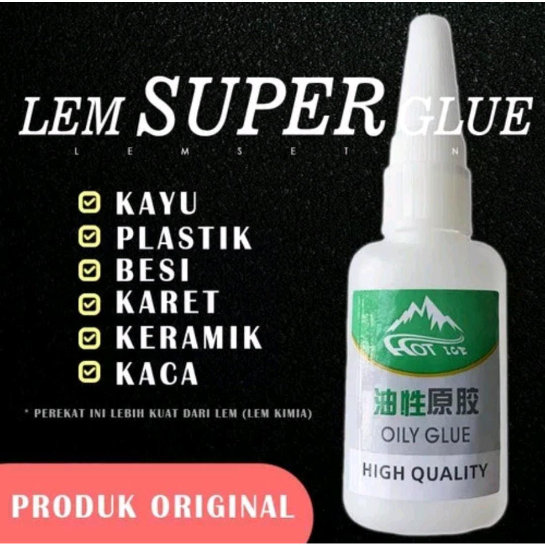 [ASS] Lem Super glue serbaguna Cairan perekat kuat Lem Korea