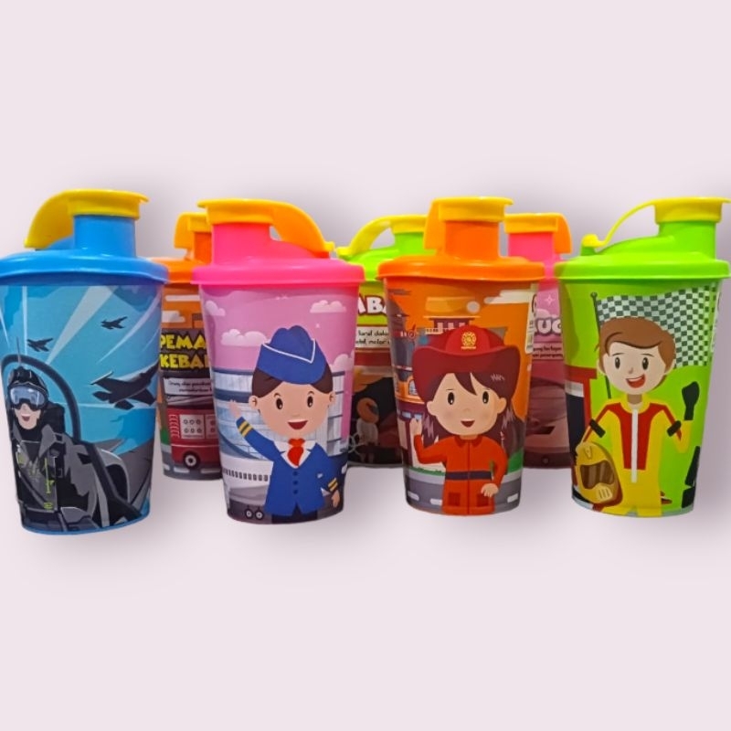 gelas minum tumbler/tumbler anak/souvenir ulang tahun