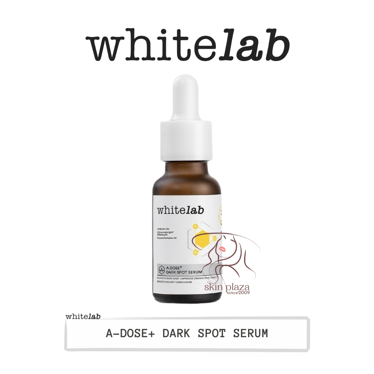 Whitelab A-Dose+ Glowing Serum White Lab 20ml Mencerahkan Wajah Kusam