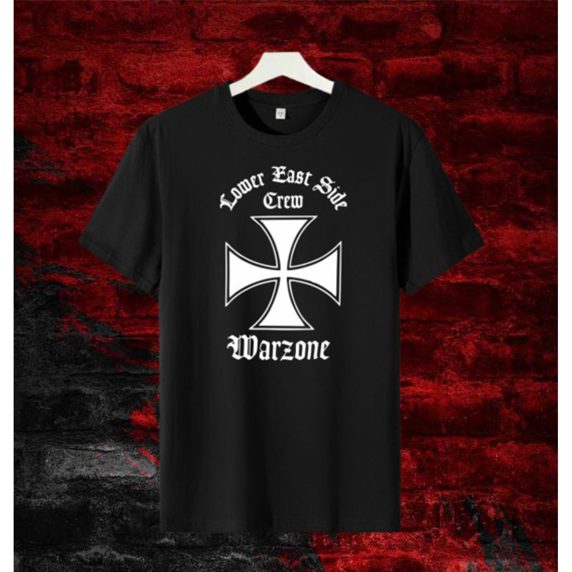 KAOS BAND / KAOS WARZONE / BALCK WHITE / BAJU MUSIK ROCK METAL / MONO VERSION / ATASAN KAOS MUSIK BA