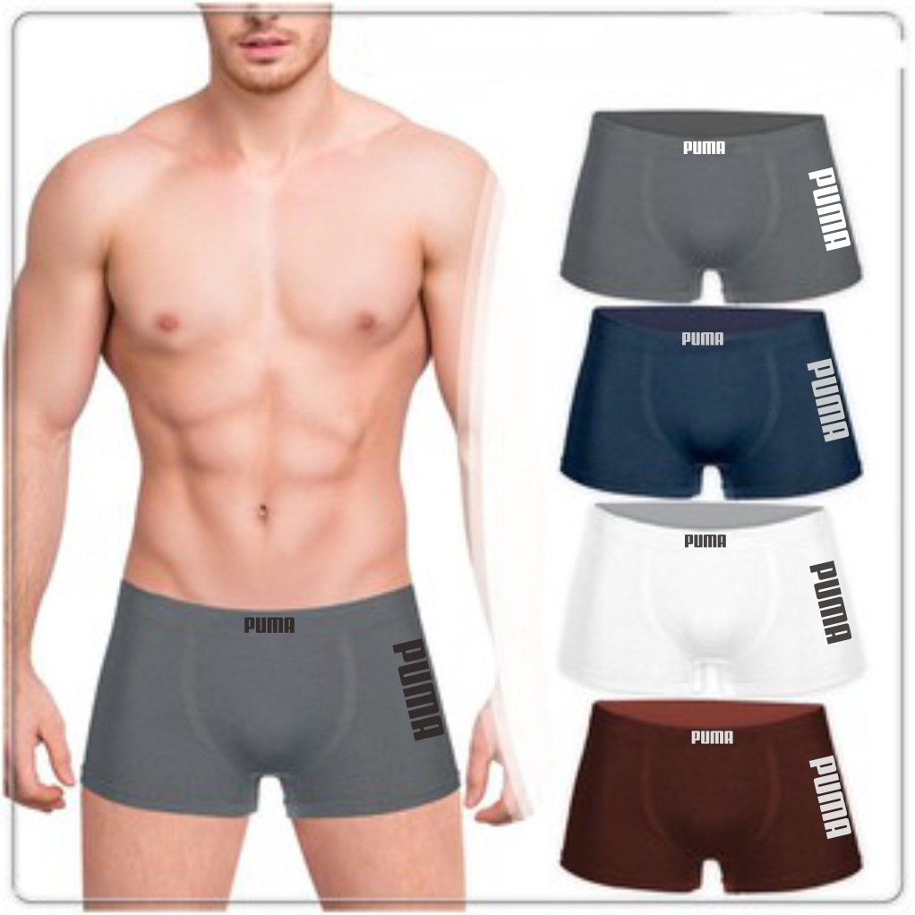 Celana Dalam Pria Boxer 3 PCS Rajut Premium Kesehatan