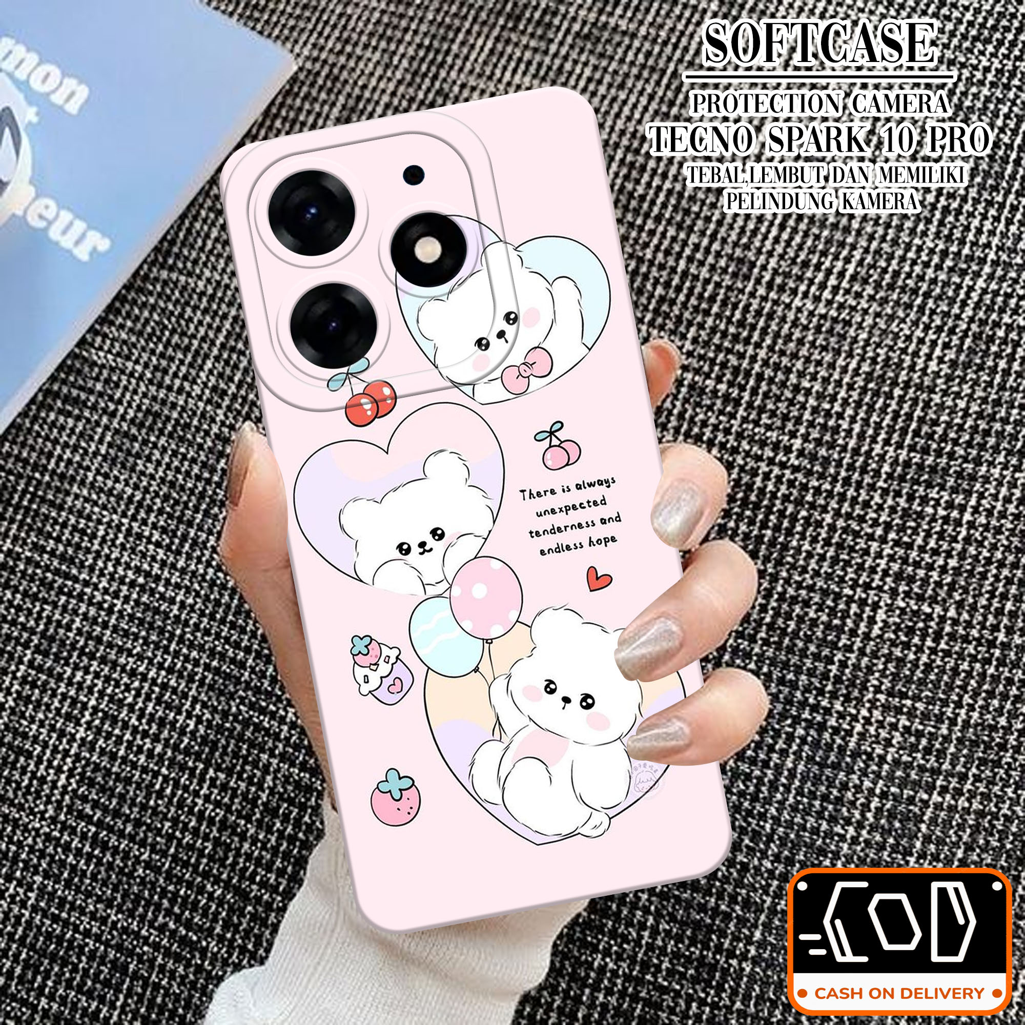 Softcase TECNO SPARK 10 PRO 2023 Soft Protection Camera Case TECNO SPARK 10 PRO 2023 Terbaru Pelindu