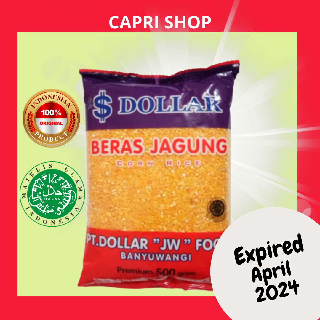 Beras Jagung DOLLAR  cocok untuk Diet 500 Gram