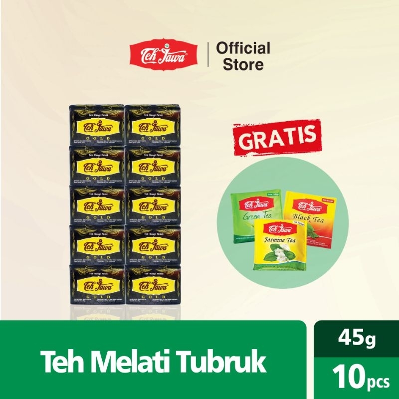 Teh Jawa Gold 45 g per Pack ( Isi 10 Pcs )