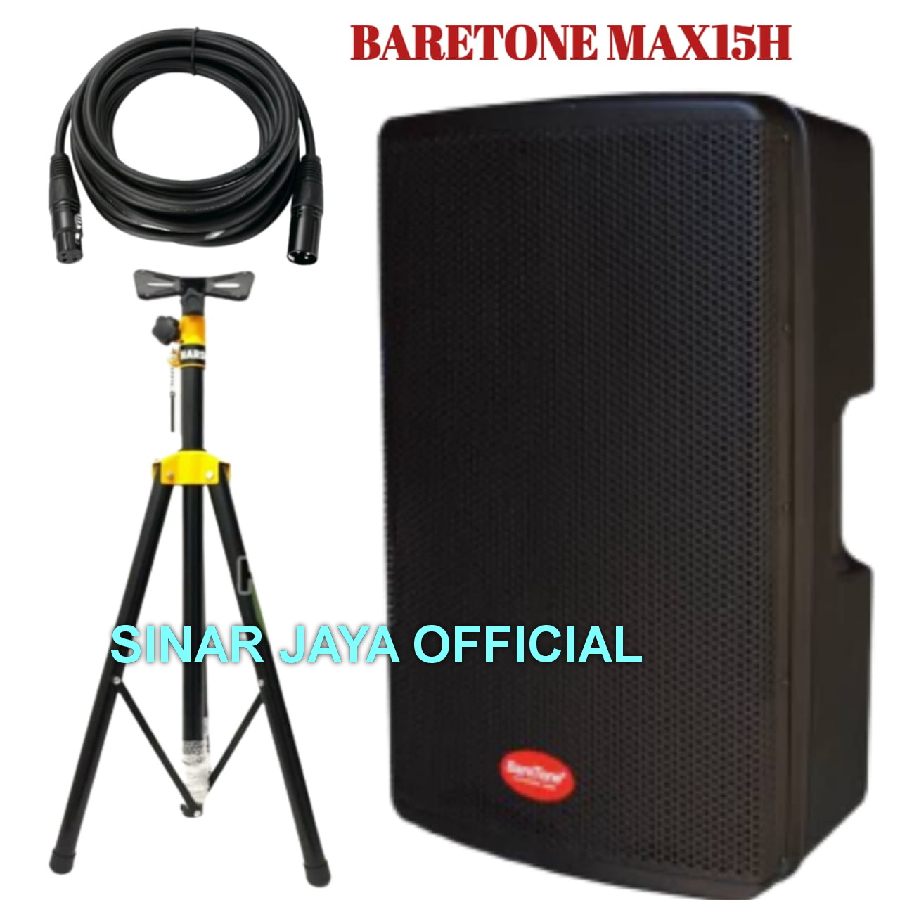 speaker aktif baretone MAX15H 800watt max 15 h max15 h original baretone