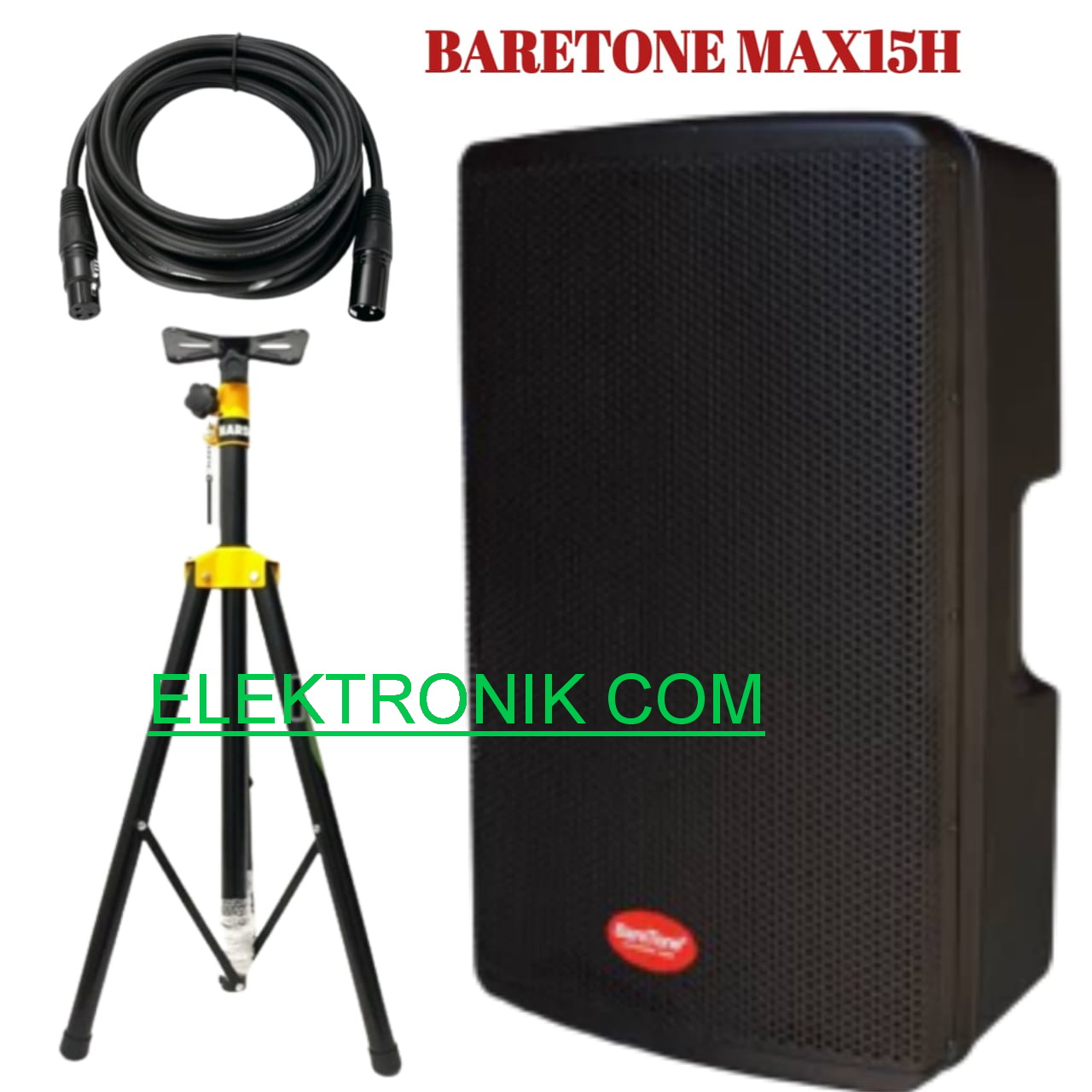speaker aktif baretone MAX15H 800watt max 15 h max15 h original baretone