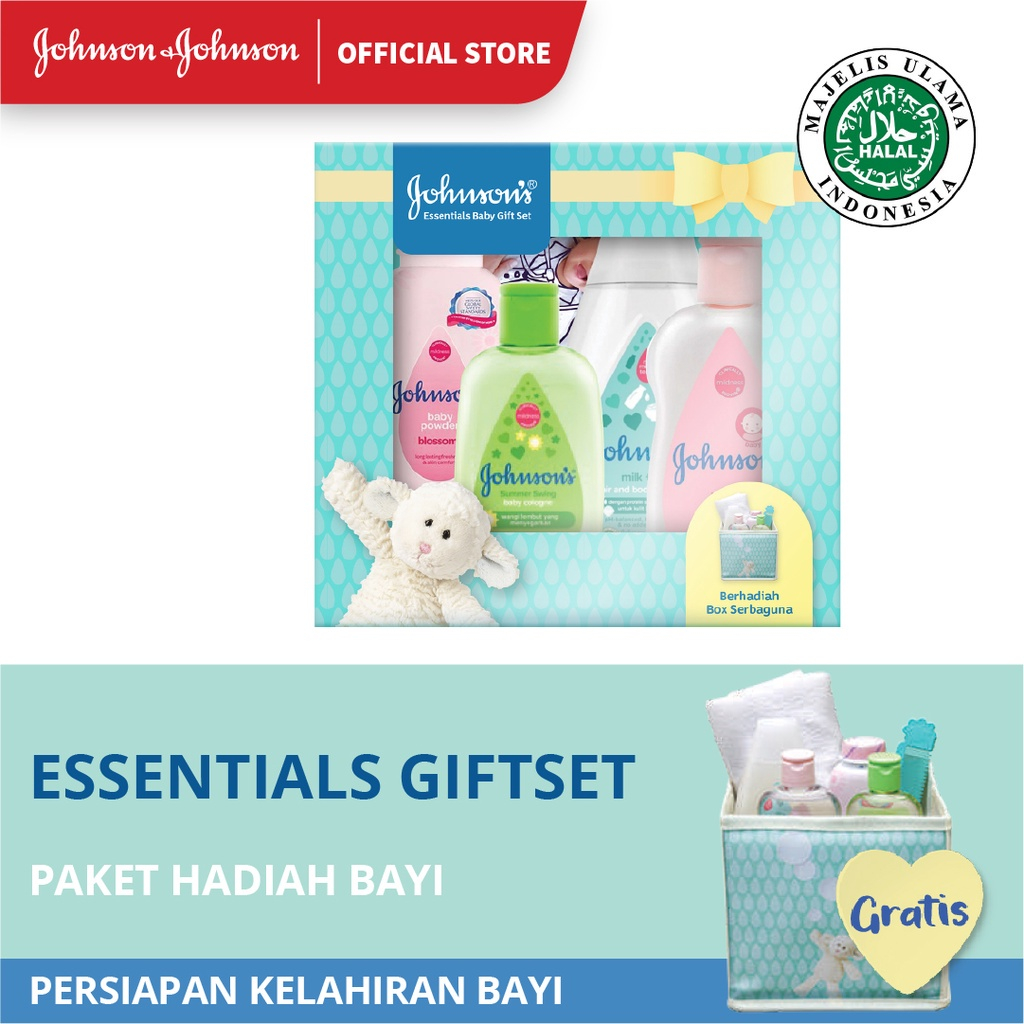 JOHNSONS BABY MURAH GIFT BOX / SET BAYI ANAK KADO PERLENGKAPAN BAYI JJCA21 / JJCA23