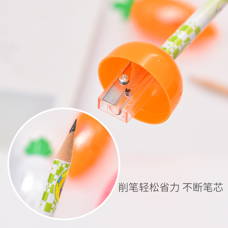 (ctshop1) RAUTAN PENSIL BENTUK WORTEL / CARROT PENCIL SHARPENER / SERUTAN PENSIL