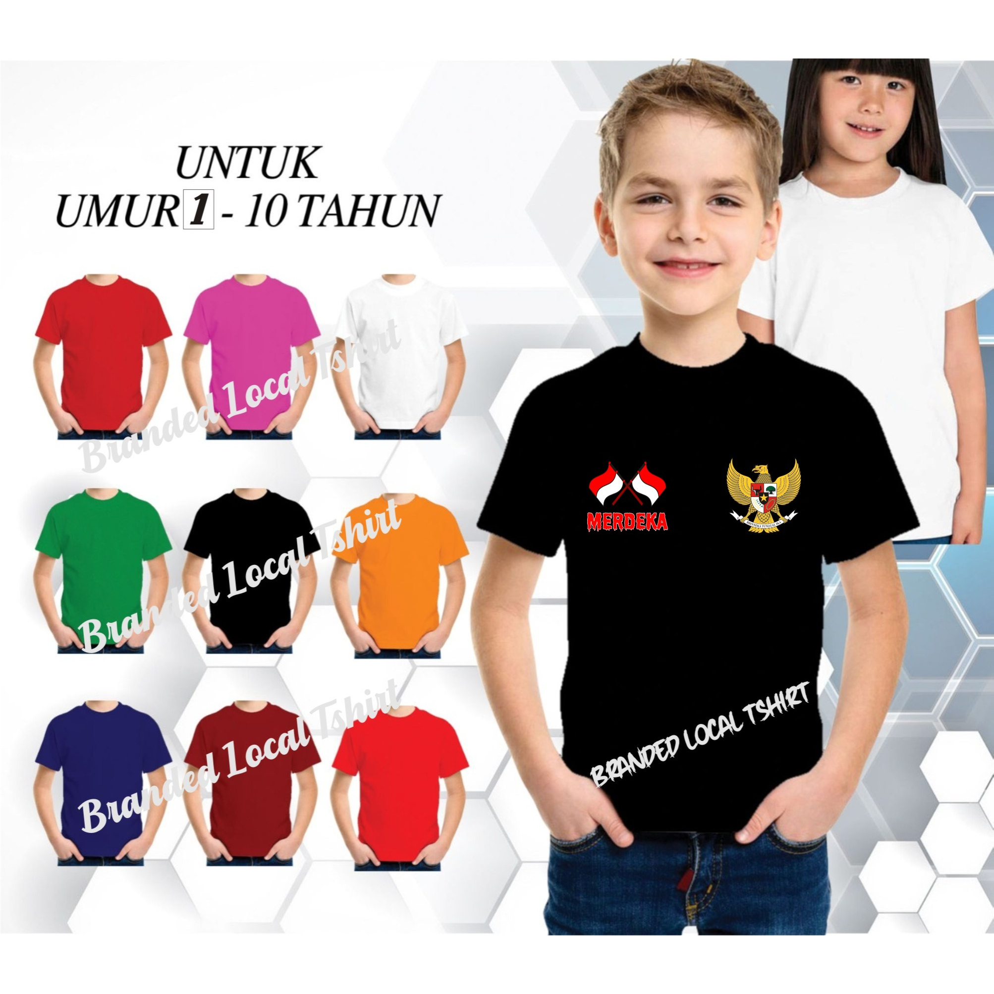 Beli 10 Pc Gratis 1 Pc Hut RI 78 Kaos Terlaris 17 Agustus 1945 78 Kemerdekaan Indonesia Kaos Merah Putih Hitam Kaos Cewek Cowok Anakxx12