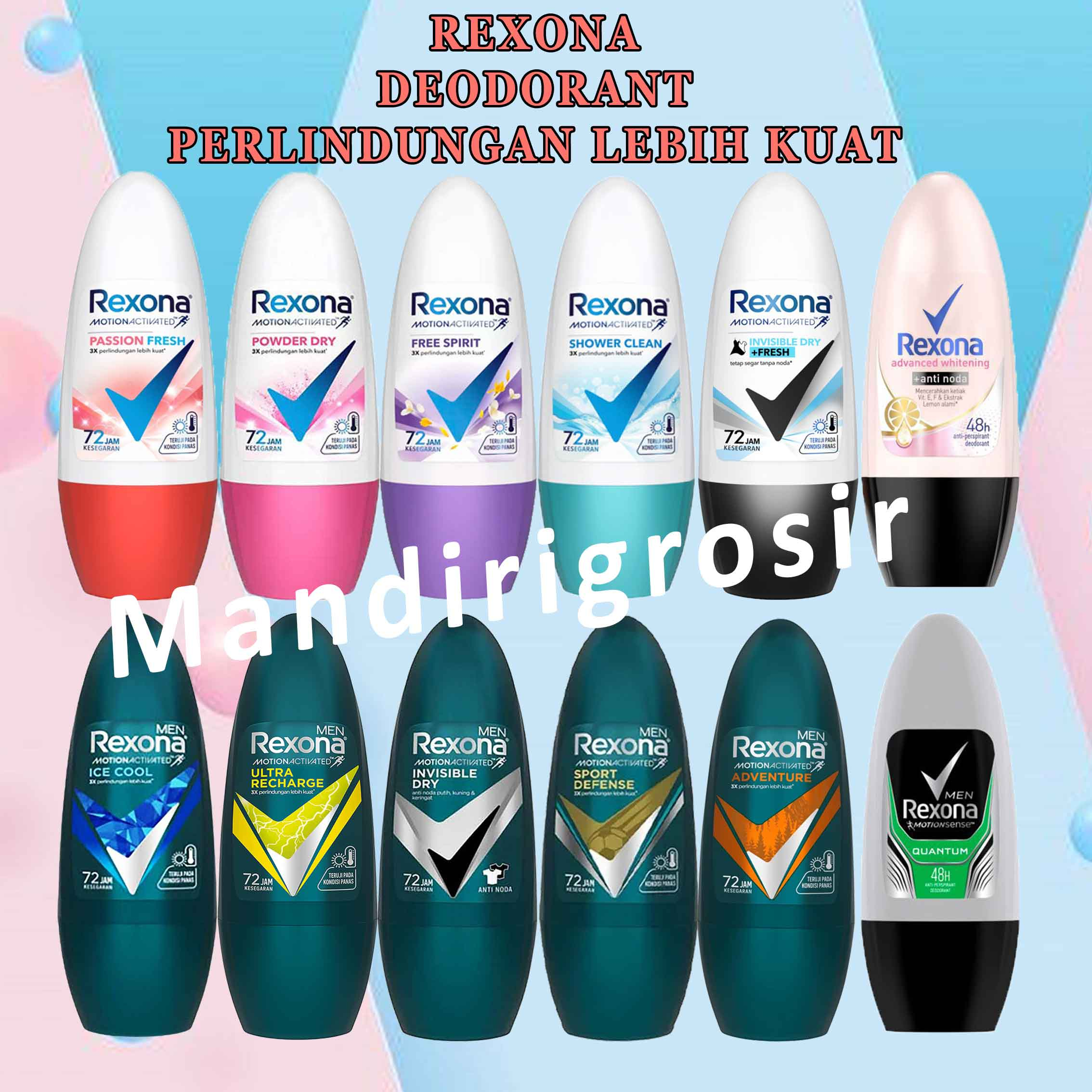 DEODORAN CEWEK &amp; COWOK* REXONA 10 VARIAN* REXONA* 48H