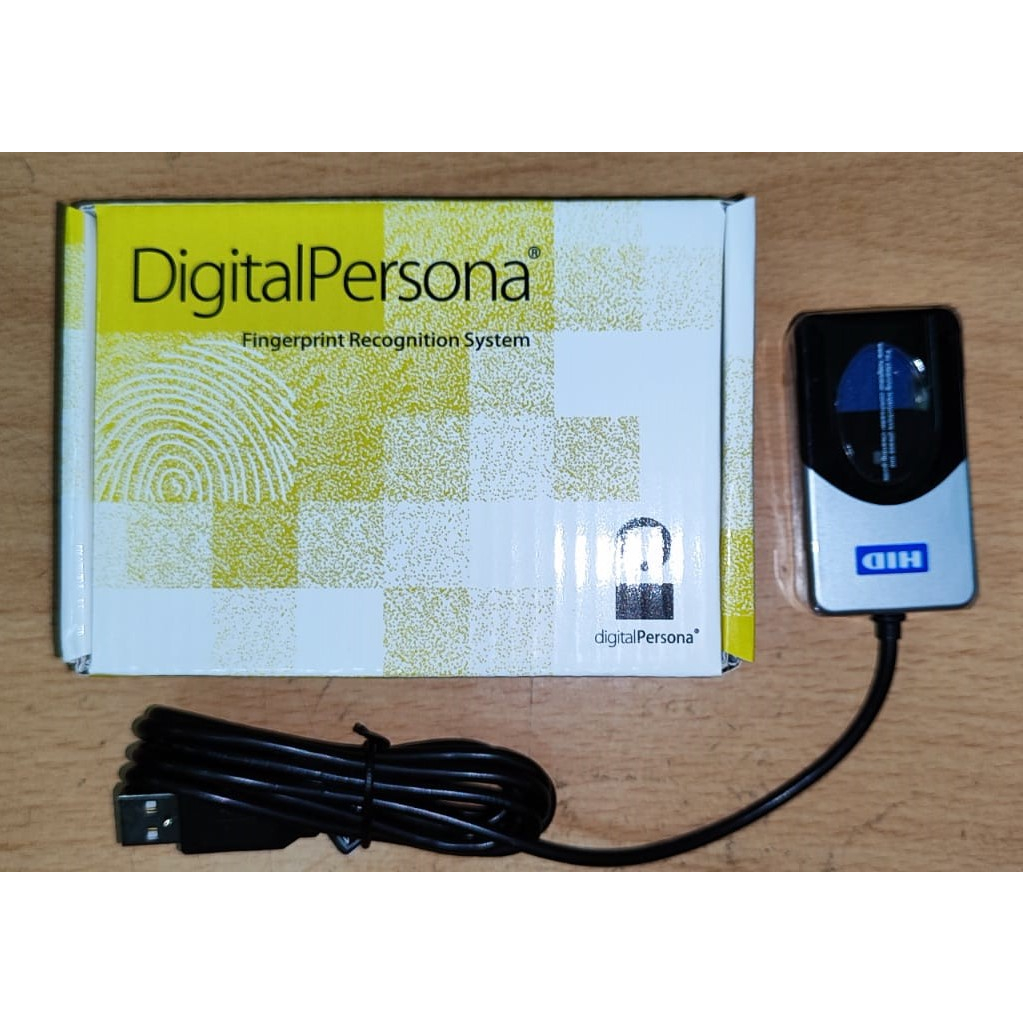 Digital Persona U Are U 4500 &amp; Solution HID Fingerprint Reader Sidik Jari Support BPJS