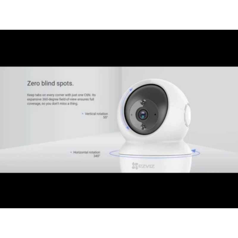 EZVIZ C6N 2MP Smart Wifi Pan Tilt IP Camera CCTV Indoor 1080