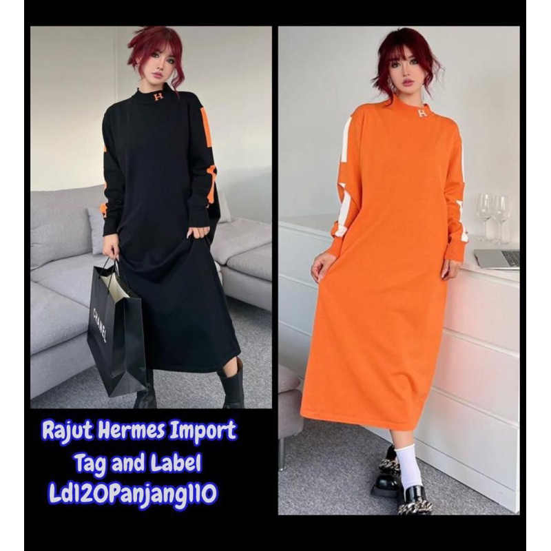 DRESS RAJUT IMPORT PREMIUM