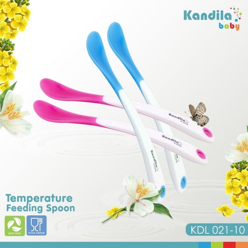 Kandila Temperature Feeding Spoon/Sendok Makan Bayi