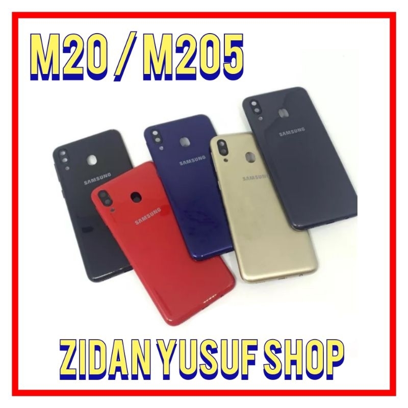 BACKDOOR BACK COVER SAMSUNG GALAXY M20 M205 KESING CASING HOUSING TUTUP BELAKANG ORIGINAL