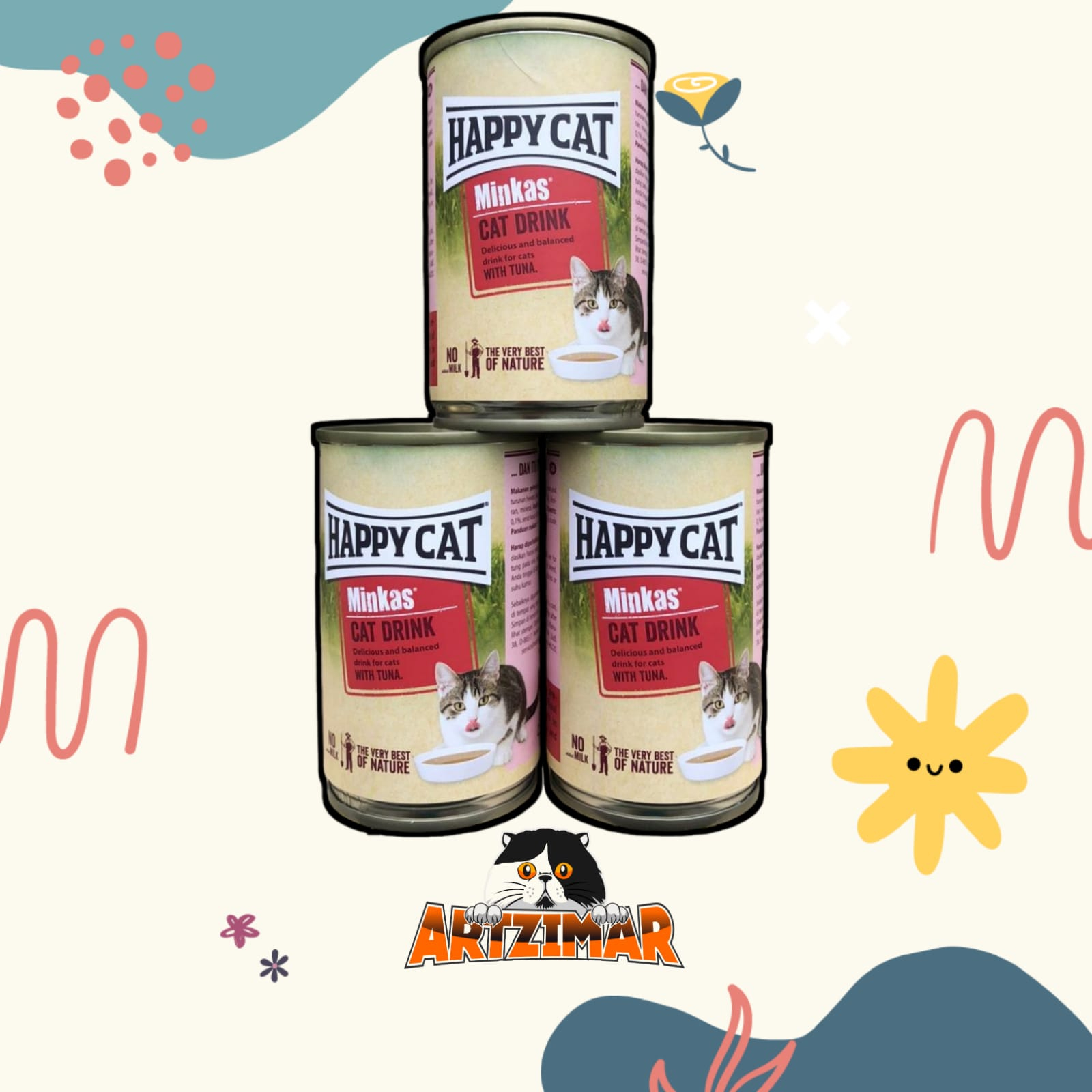 Happy Cat Wet Food Drink 135gr Happy Cat Minkas