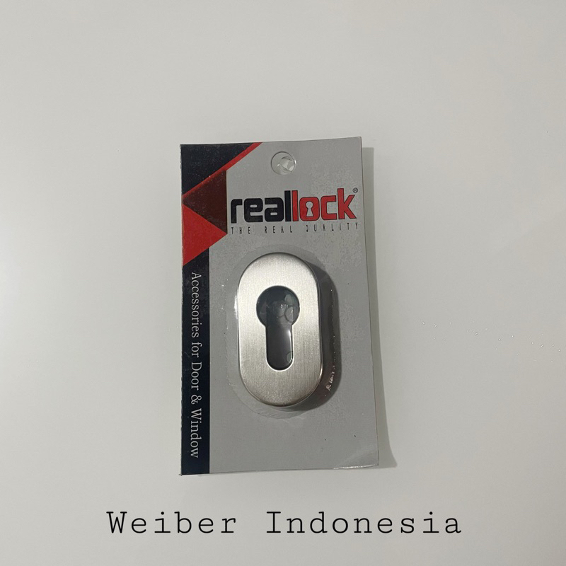 Ring Cylinder Kunci Pintu REALLOCK ESCN 84030 SS OVAL
