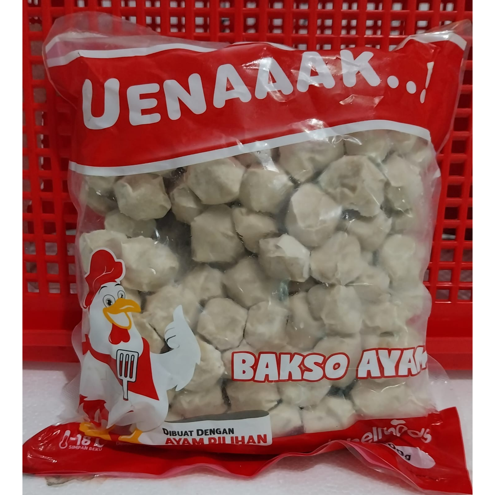 

Belfoods Uenaaak Bakso Ayam Mini 500 gr