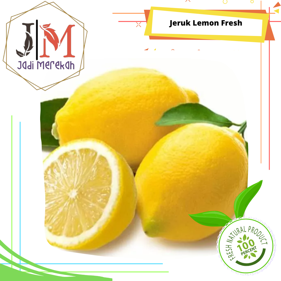 

[JM SoFresh] - Jeruk Lemon Kuning Lokal Import