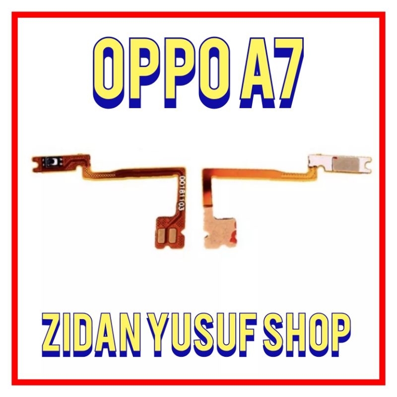 FLEXIBLE FLEXIBEL ON OFF OPPO A7 - FLEX POWER OPPO A7