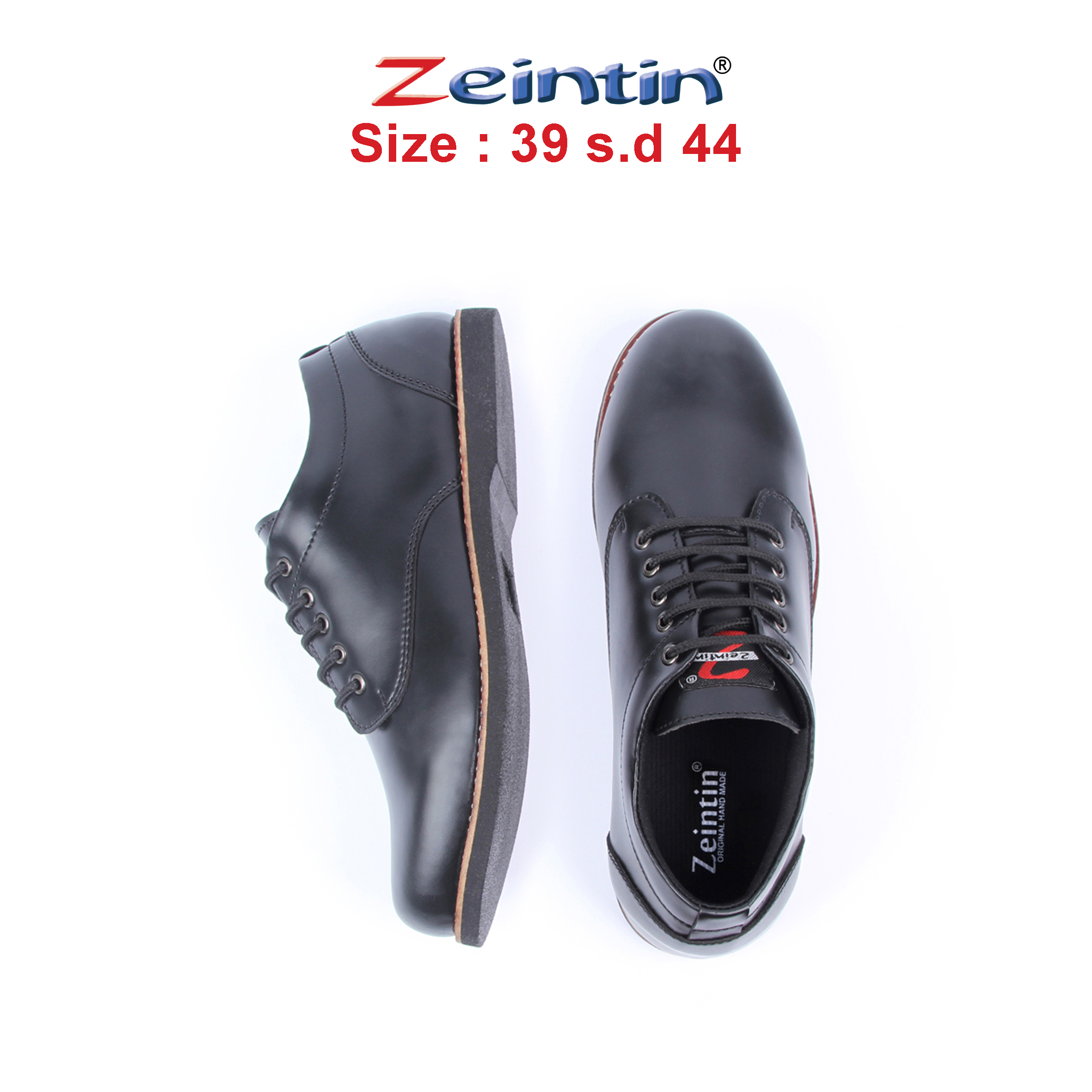 Zeintin - Sepatu Pria Sepatu Kulit Sintetis Formal Kerja Santai Pantofel Pria Kasual RG