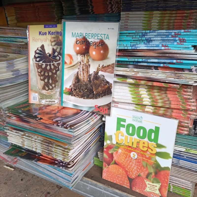 OBRAL BUKU RESEP MASAKAN RANDOM JUDUL ACAK / MASAKAN NUSANTARA / RESEP MASAKAN TEBAL / RESEP MASAKAN