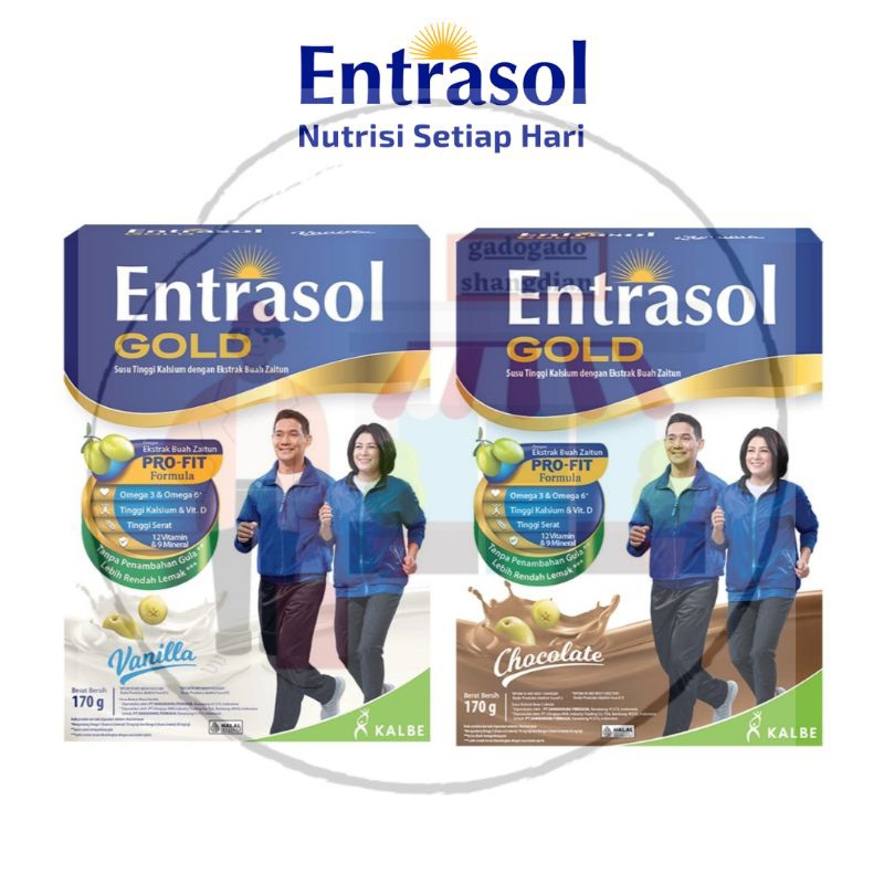 

[Kalimantan] ENTRASOL Gold Vanilla - Chocolate 170g