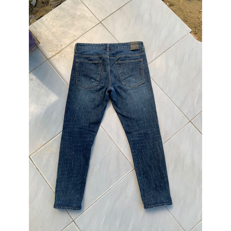 LONGPANTS PLAC DENIM JEANS RIPPED SKINNY SECOND