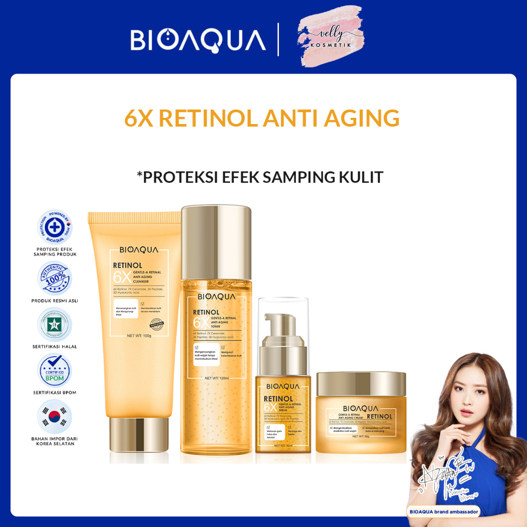 BIOAQUA 6X Gentle-A Retinol Anti Aging Skincare Series