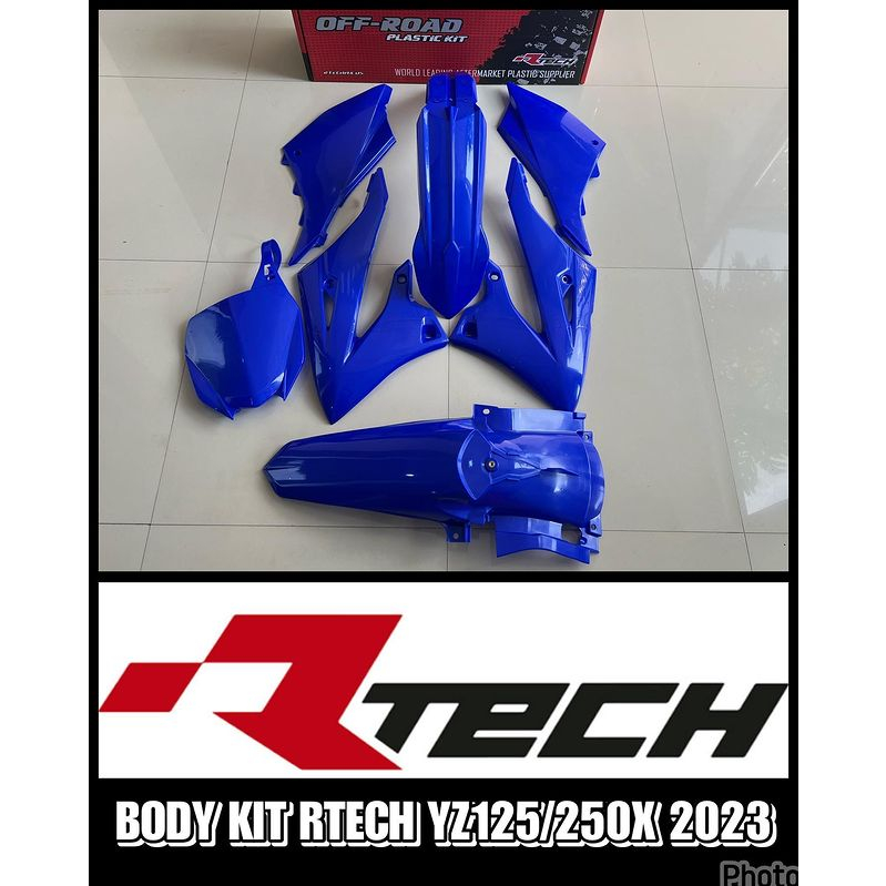 body set / Bodi kit yamaha yz 125x 2023 yz250x 2023