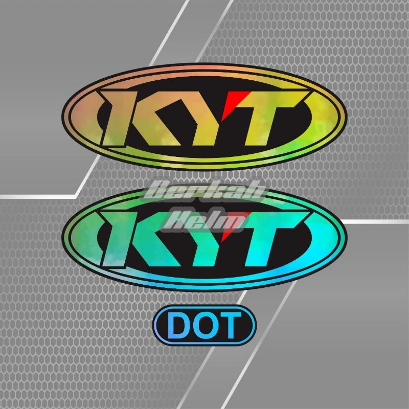 STIKER HELM KYT
