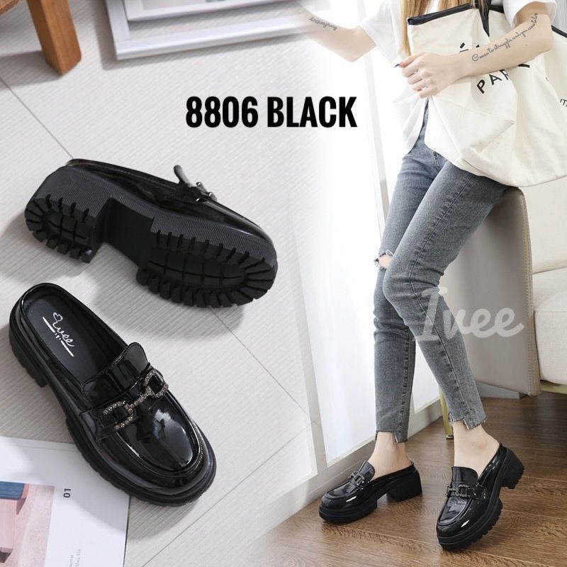 IVEE CHUNKY LOAFERS SHOES KOREA BLINK #8806