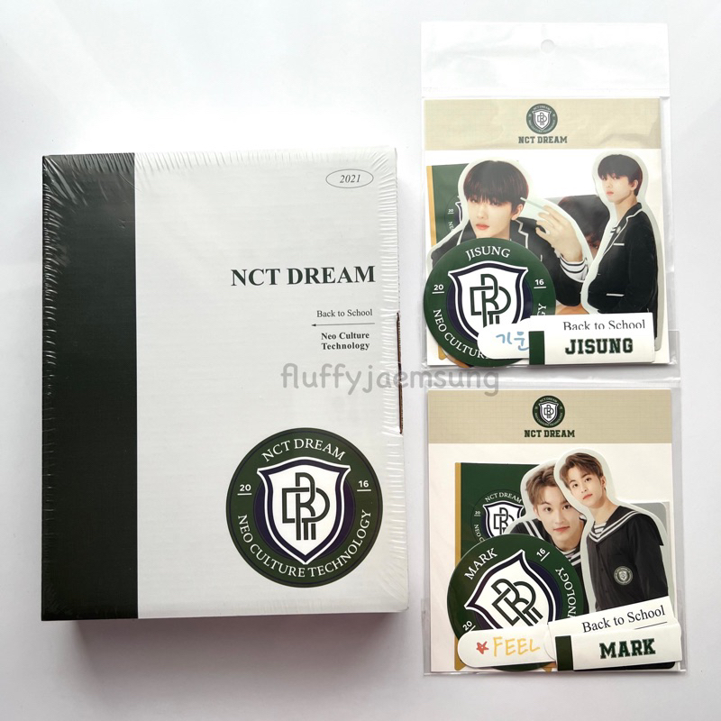 NCT Dream Back to School Kit 2021 / B2S Set JISUNG SEALED - B2S Back to School 2021 MD Merchandise L