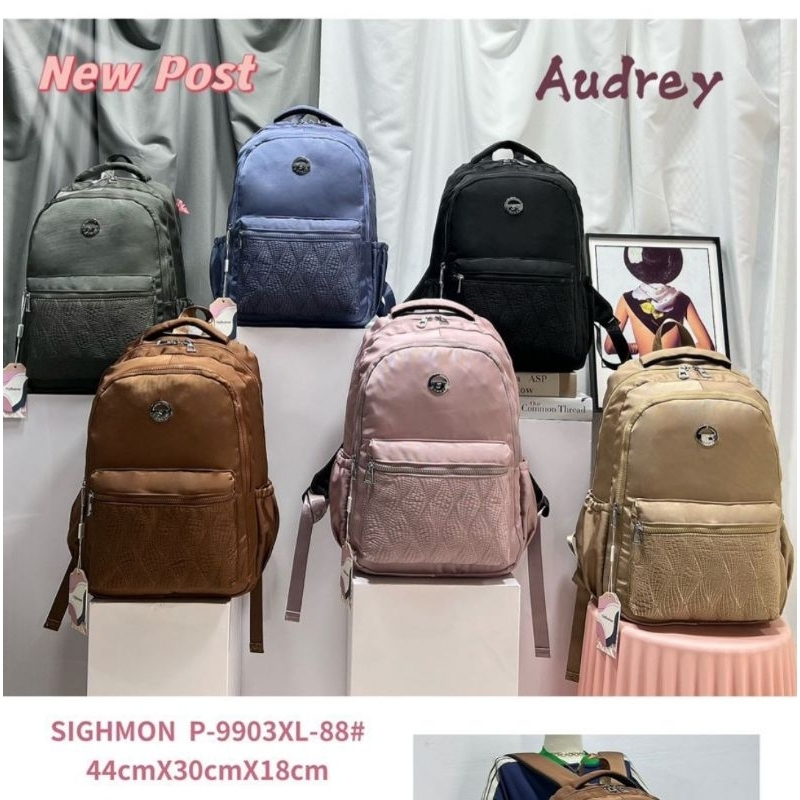 TAS RANSEL WANITA SIGHMON JUMBO ORI IMPORT