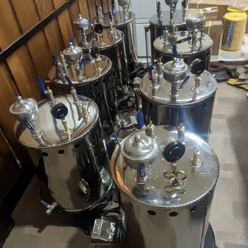 Bonekilays700 - Setrika Uap Boiler Laundry 10 Liter Lengkap - Setrika Uap Laundry Profesional