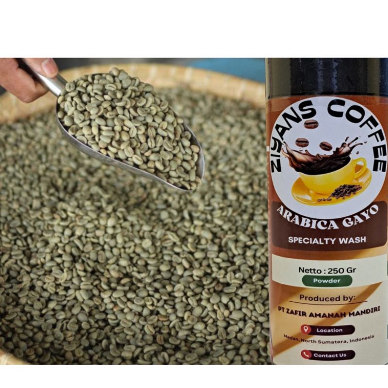 

Roasted Bean Arabika Gayo Specialty Wash (Halal & 100 % Arabika murni tanpa campuran)