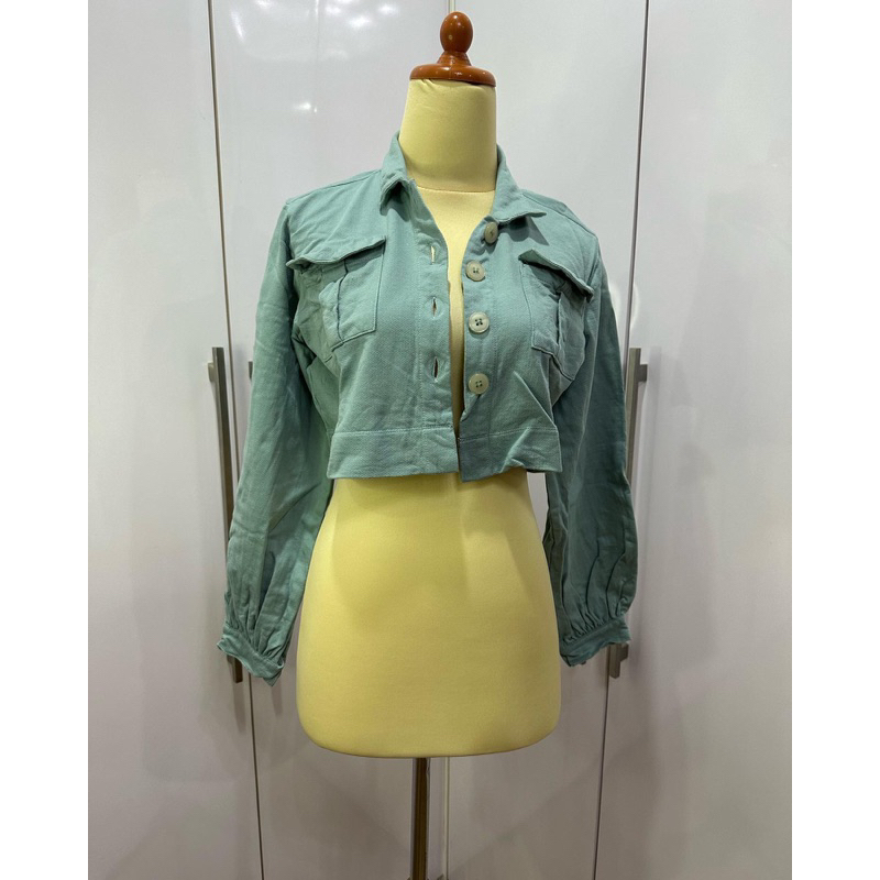 PRELOVED BLAZER CROP