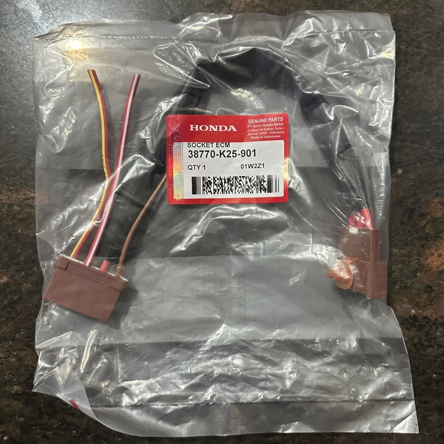 K25 SOCKET ECM ECU ACG BEAT FI F1 STREET POP SCOOPY VARIO 110 LED CDI NEW OLD MTOR MOTOR