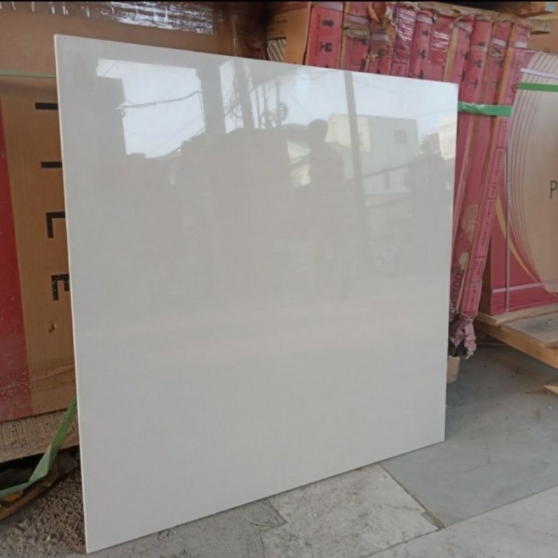 PROMO Granite Lantai 60x60 Garuda 201 Cream Polos Premium