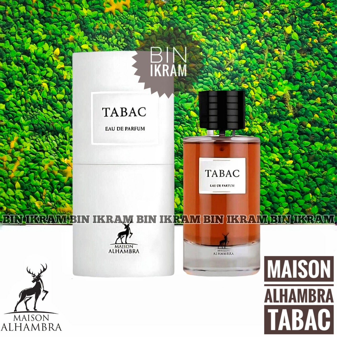 Parfum Tabac Parfum Maison Alhambra Tabac EDP 100ml Parfum Original UAE