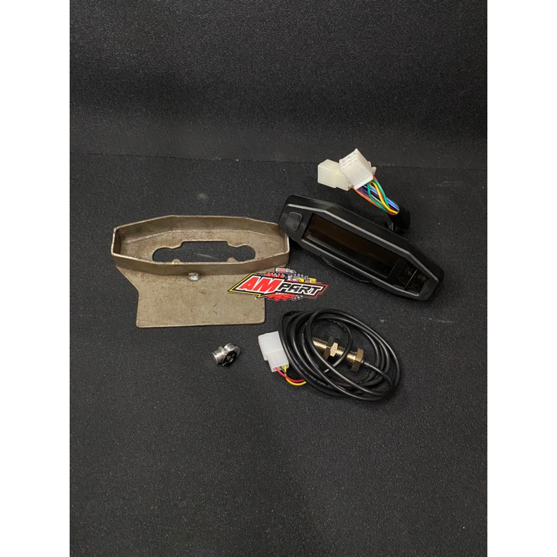 SPIDOMETER KTM DIGITAL MOS SET BREKET SPIDO KTM